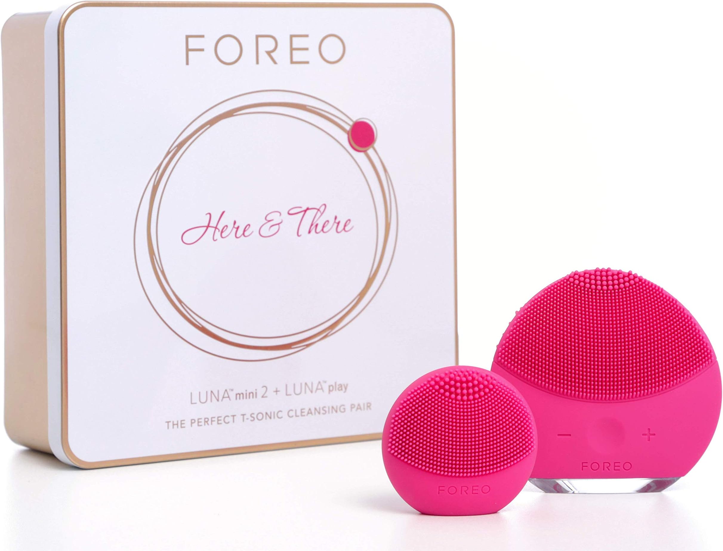 FOREO “Here & There” Skin Care Gift Set