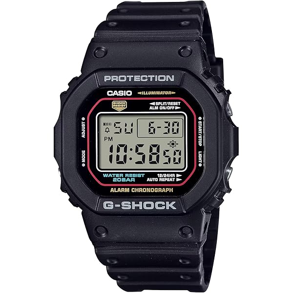 Amazon.com: Casio Men's Digital Quartz Watch with Plastic Strap GW
