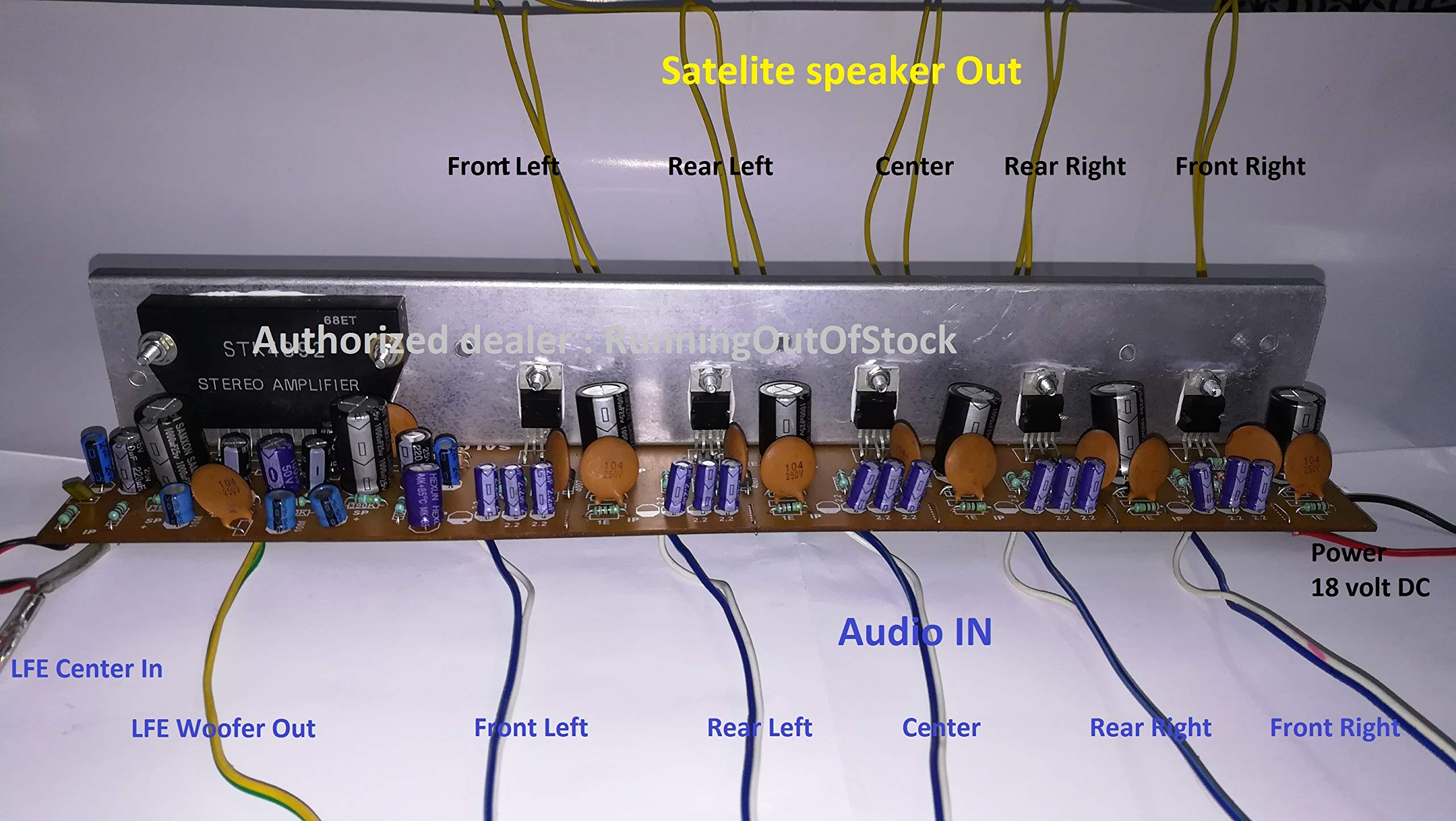stk4141 5.1 amplifier price