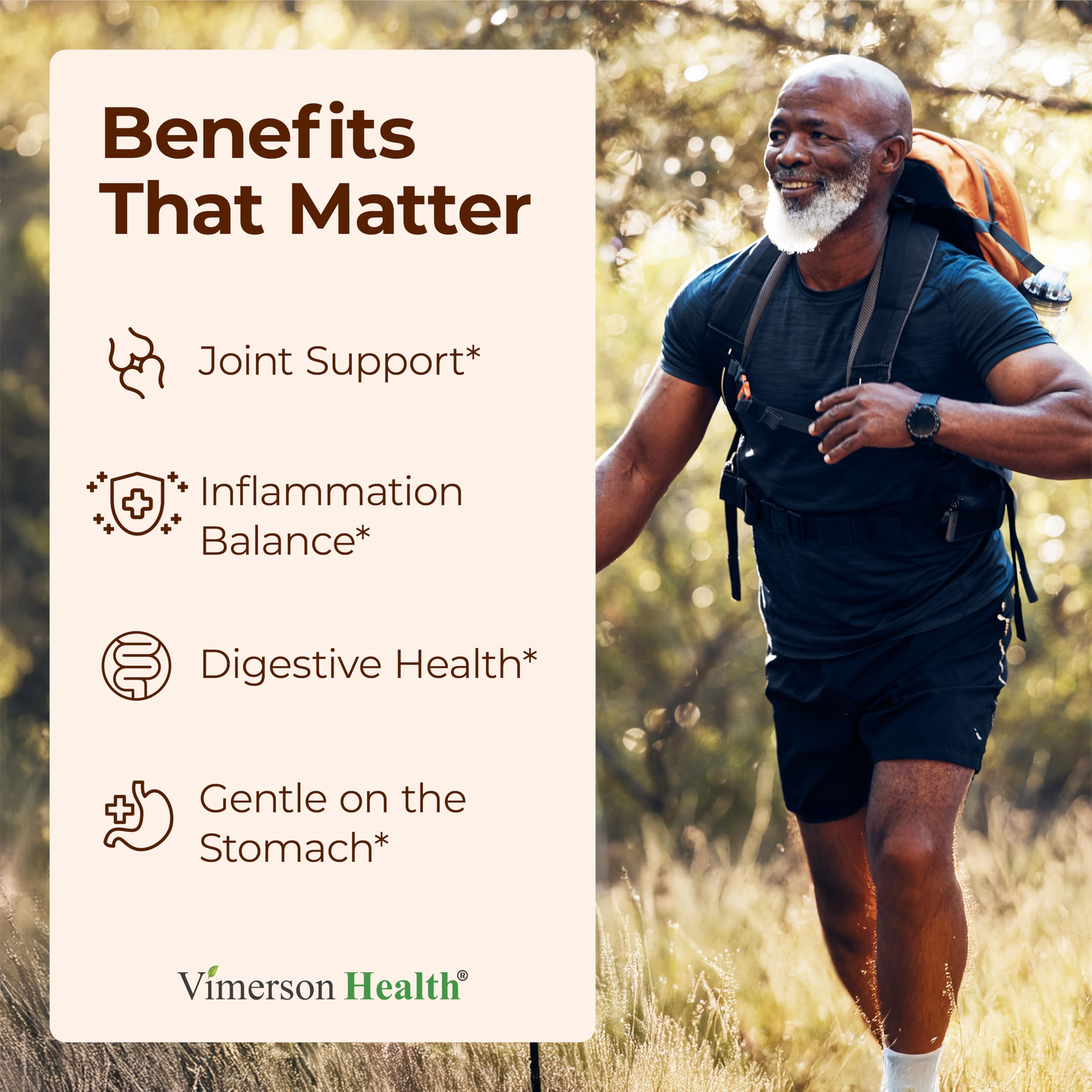 Turmeric Curcumin Supplement with Boswellia Serrata, Ginger Root, Organic Turmeric Powder & Black Pepper - 95% Curcuminoids Turmeric Supplement with Boswellia Extract - 60 Gluten Free Tumeric Capsules