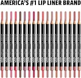 NYX Professional Makeup Slim Lip Pencil Natural Matte Long-Wear Cruelty Free 1g view 2