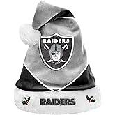 FOCO NFL Colorblock Santa Hat– Limited Edition Hat– Show Your Team Spirit with Officially Licensed Football Holiday Fan Gear