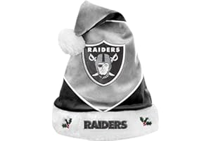 FOCO NFL Colorblock Santa Hat– Limited Edition Hat– Show Your Team Spirit with Officially Licensed Football Holiday Fan Gear
