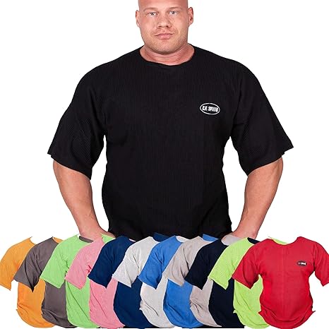 Camiseta de gimnasio S8 – Disponible en los colores: azul, gris ...