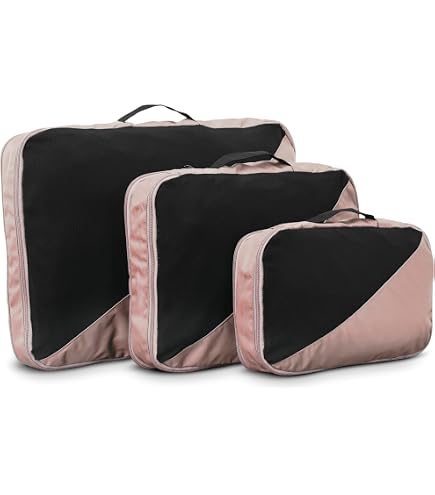Amazon.com | Samsonite 3-Piece Compression Packing Cube Set, Black