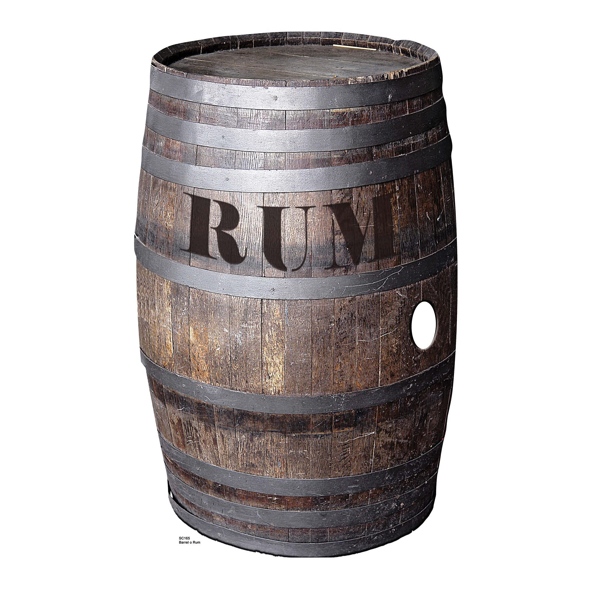 Star Cutouts Cut Out of Barrel 'o' Rum