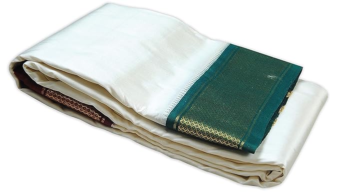 Pure Silk Dhoti With Angavastiram