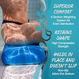 STAR SPLASH Hot Tub Booster Seat Pillow 15"x12"x5" Quick Dry Non-Slip Outdoor view 3