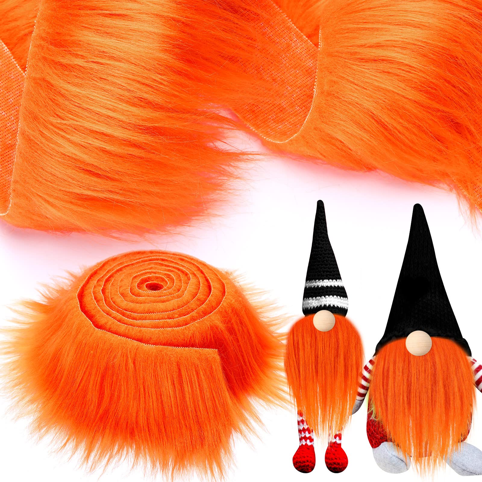 Tatuo Faux Fur Fabric Christmas Fluffy Fuzzy Craft