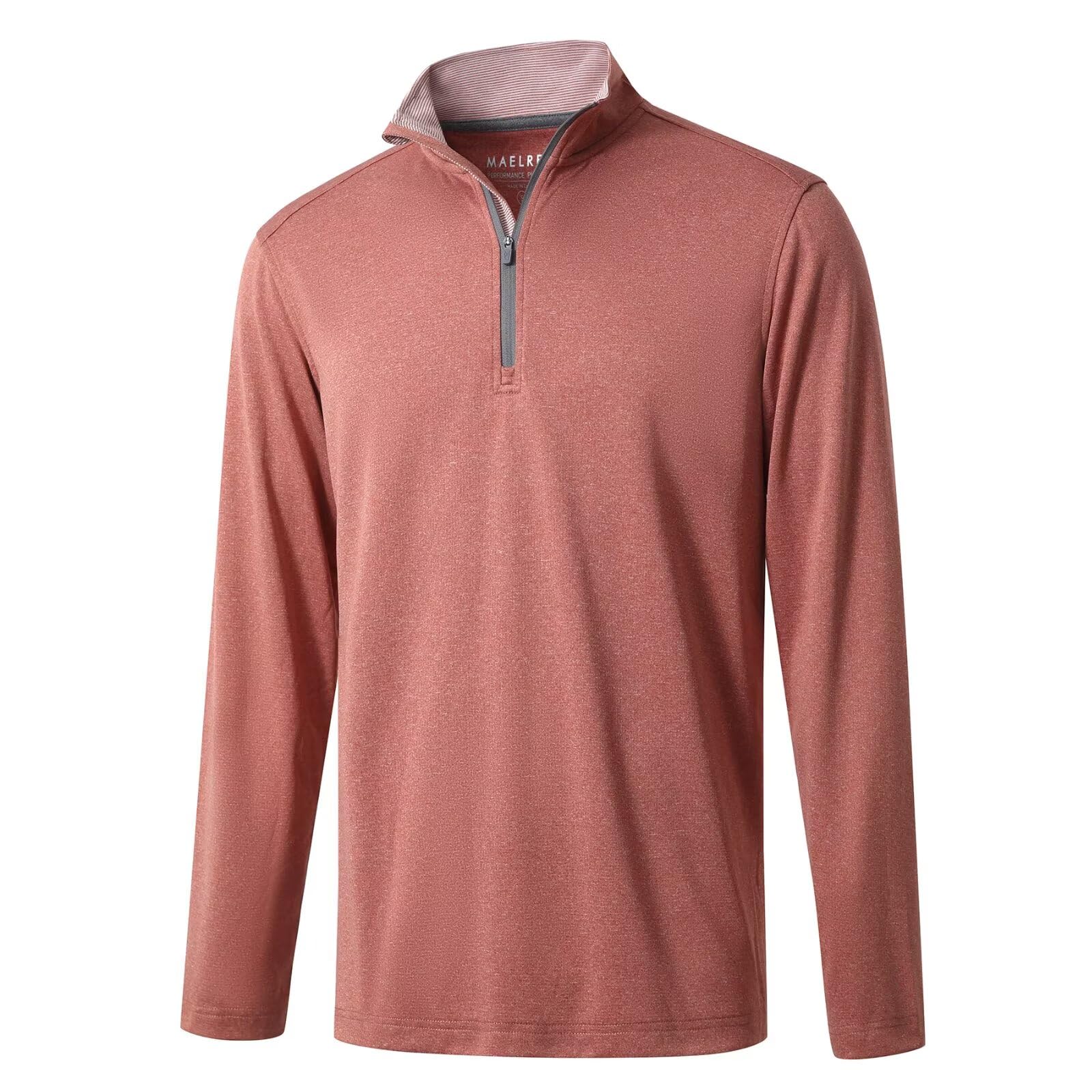 M MAELREG Mens Pullover Quarter Zip Golf Sport Casual Long Sleeve Mens Golf Half Zip Pullover Sweatshirts for Men Image