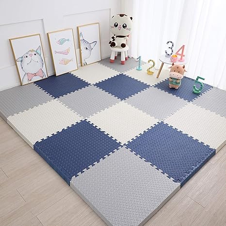 Amazon ジョイントマット 防音 厚手 カラー フロアマット プレイマット 赤ちゃん ベビー おしゃれ 北欧 床 マット 床暖房 クッション 大判 ペット キッズ 子供部屋 業務用 安心 カーペット Pe 敷物 30 30 1 0 16 タイルカーペット ラグ カーペット オンライン通販