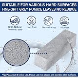 FAZMoss 2 Pack Pumice Stone Toilet Brush with Long Handle for Cleaning view 3