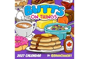 Butts on Things 2027 Wall Calendar