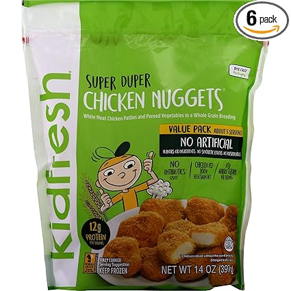 Amazon Com Kidfresh Super Duper Chicken Nuggets 14 Ounce Pack