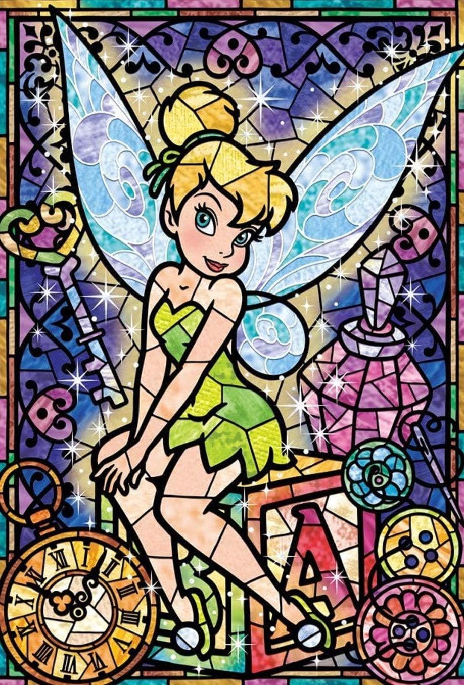 Diamond Painting Kits for Adults - Tinkerbell X-Large Size 60x90cm (24x36 in) - 5D Round Full Drill Art Project - Home and Office Wall Decor or Birthday, Anniversary, Wedding Gift