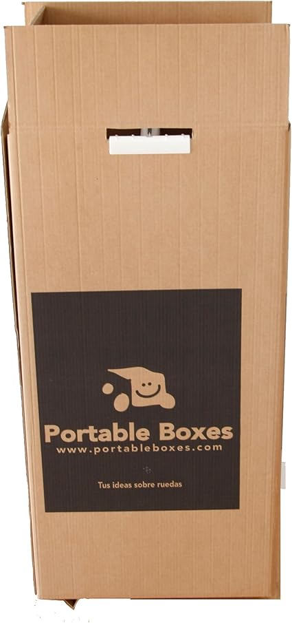 Caja Armario con ruedas (pequeña): Amazon.es: Oficina y papelería