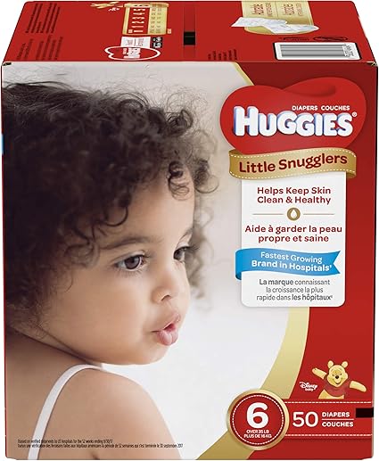 huggies little snugglers diapers size 6