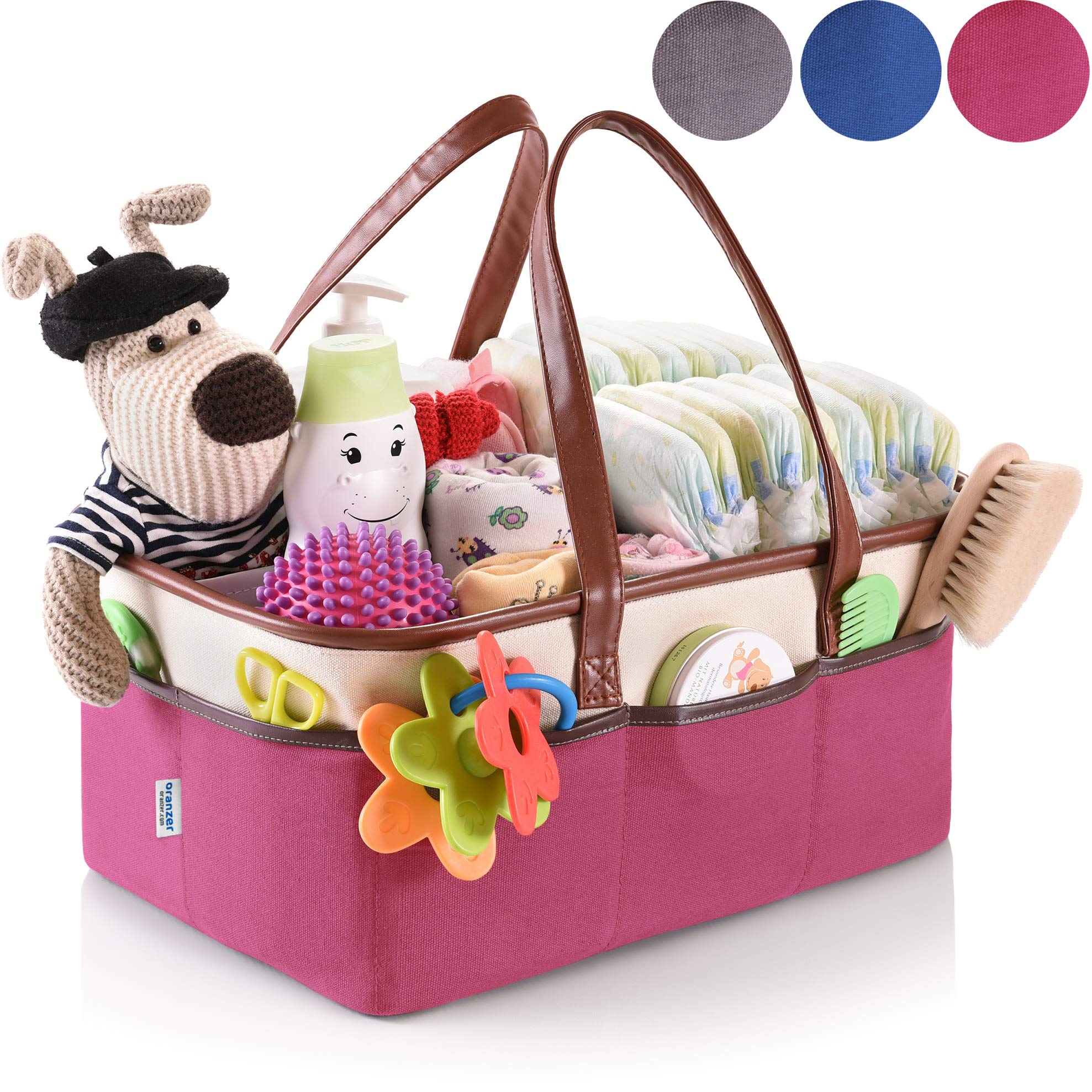 baby girl nursery storage baskets