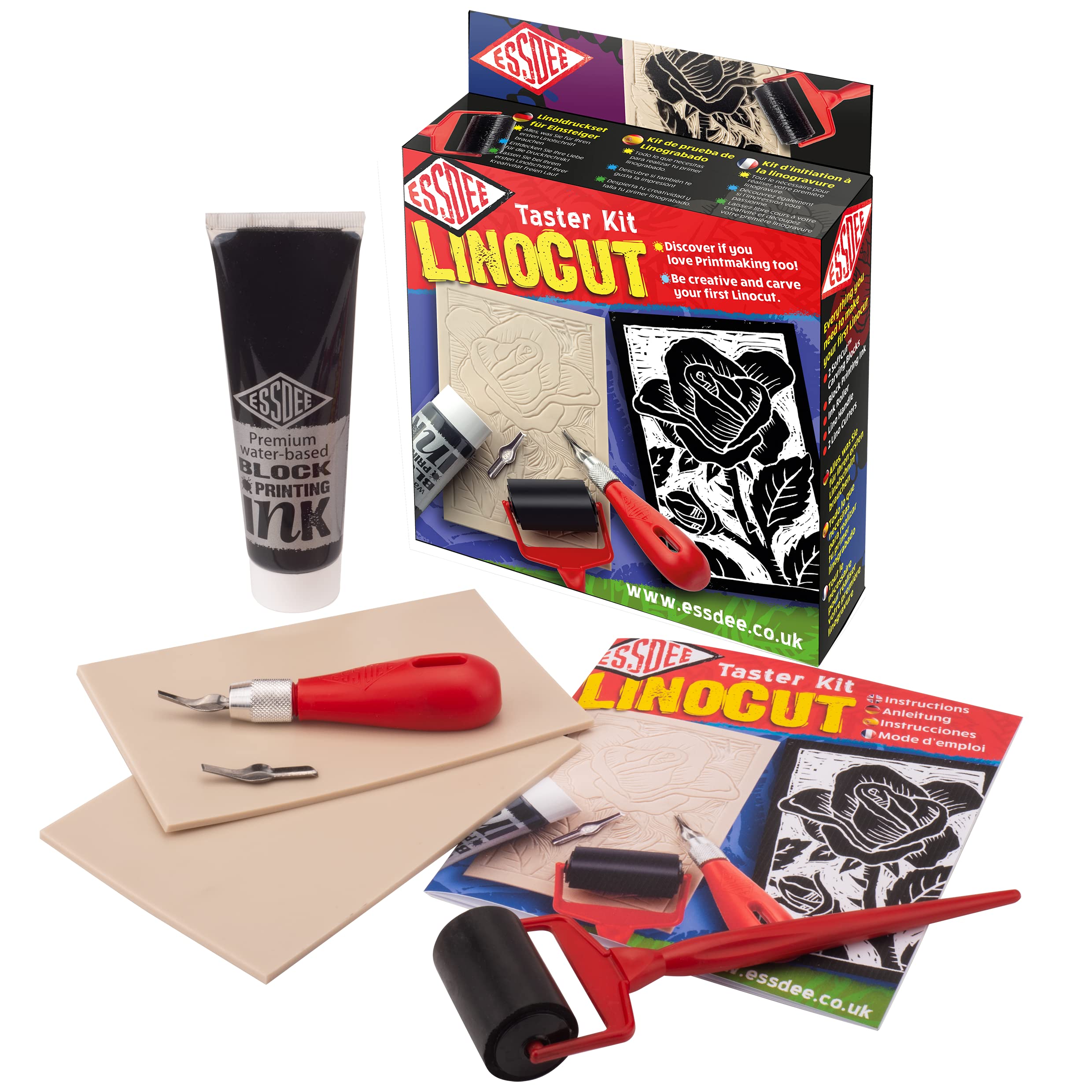 Essdee L2LTK Linocut Taster Kit, Black