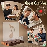 YuanDian Now Playing Vinyl Stand LED Display Wooden Acrylic Holder view 6