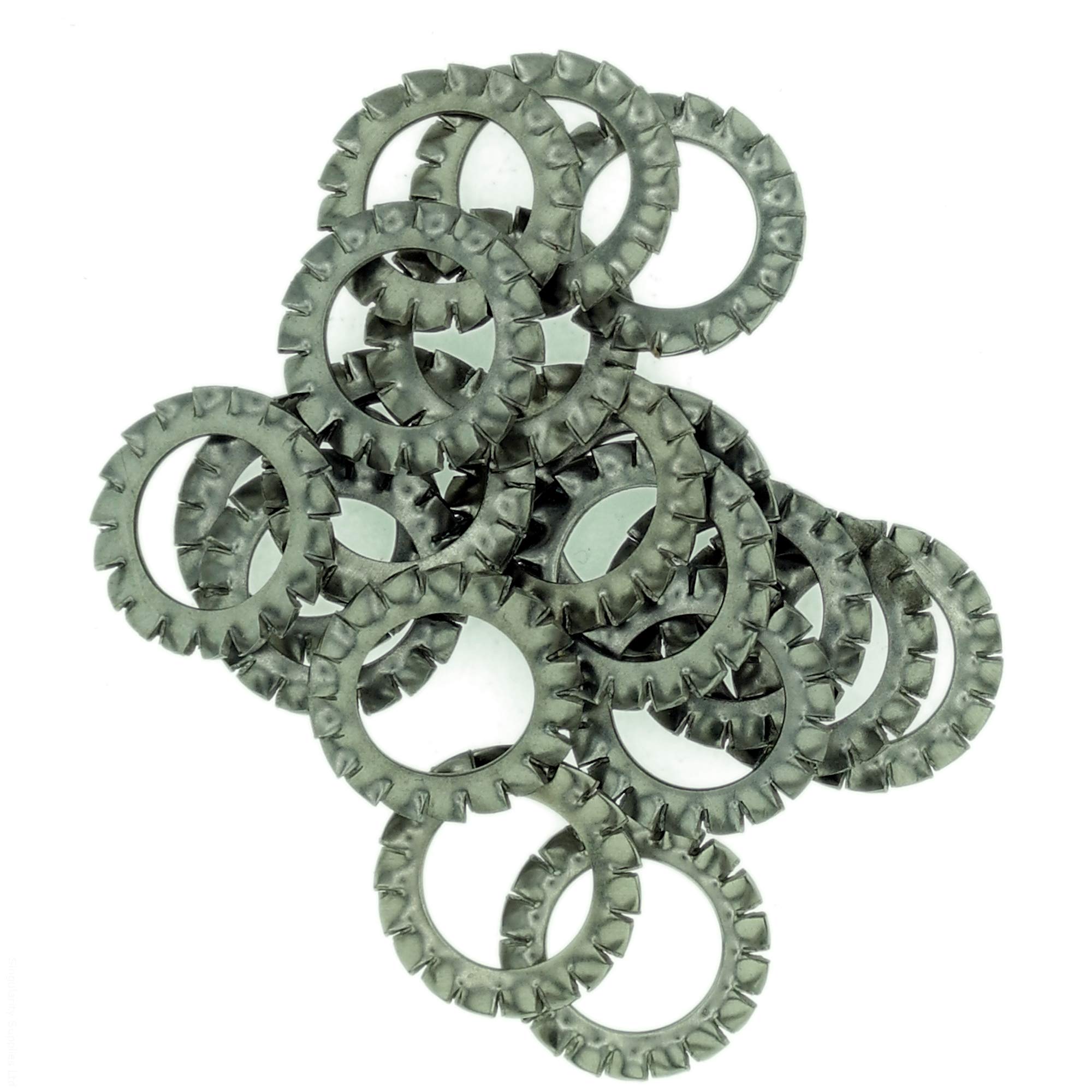 M4 (4mm) Shakeproof Washer (External Serrated) - Stainless Steel (A2) (Pack of 20) โ image 1