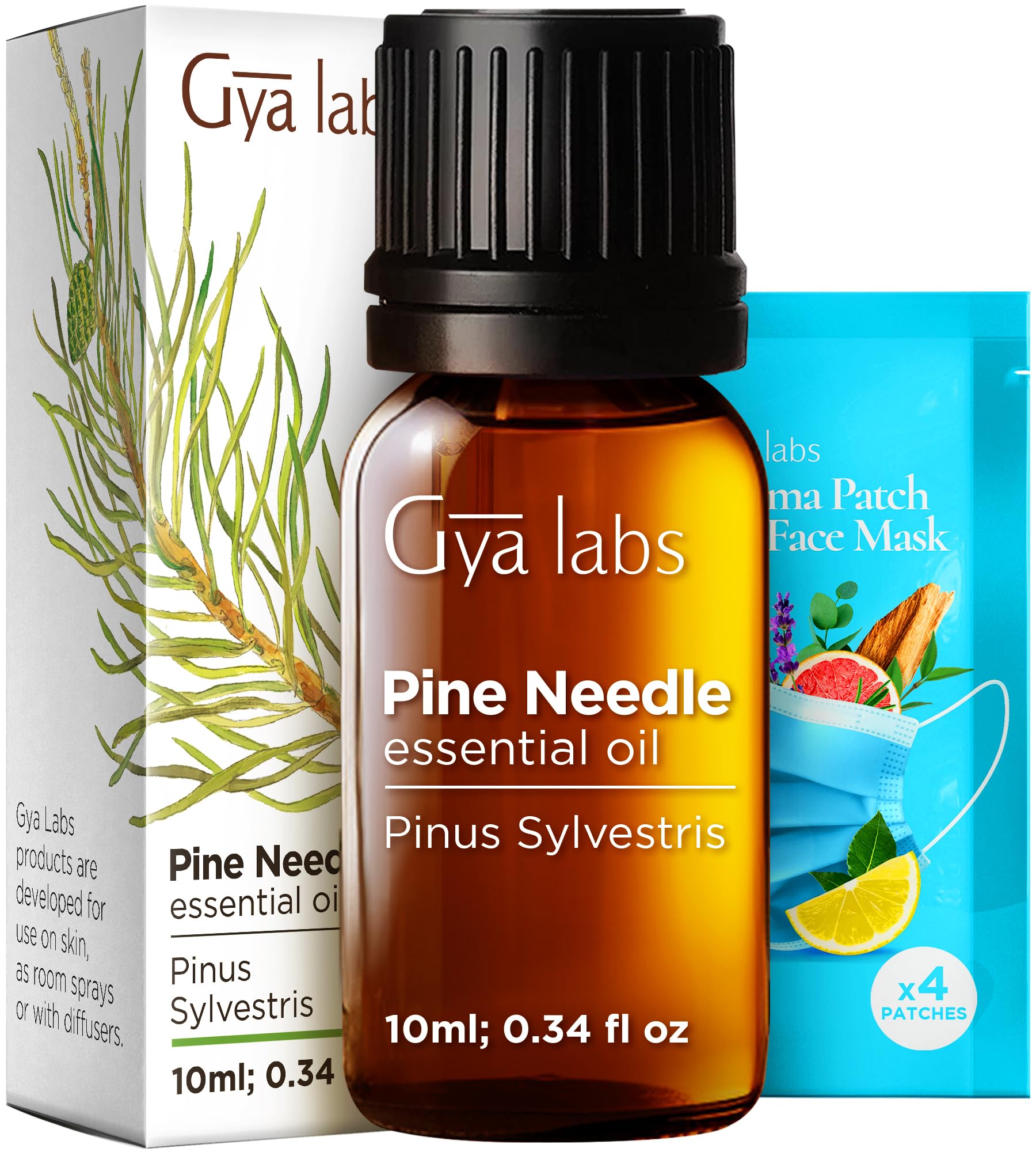 Gya Labs Pine Essential Oils for Diffuser - 0.34 Fl