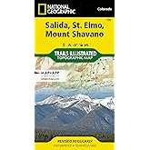 Salida, St. Elmo, Mount Shavano Map (National Geographic Trails Illustrated Map, 130)
