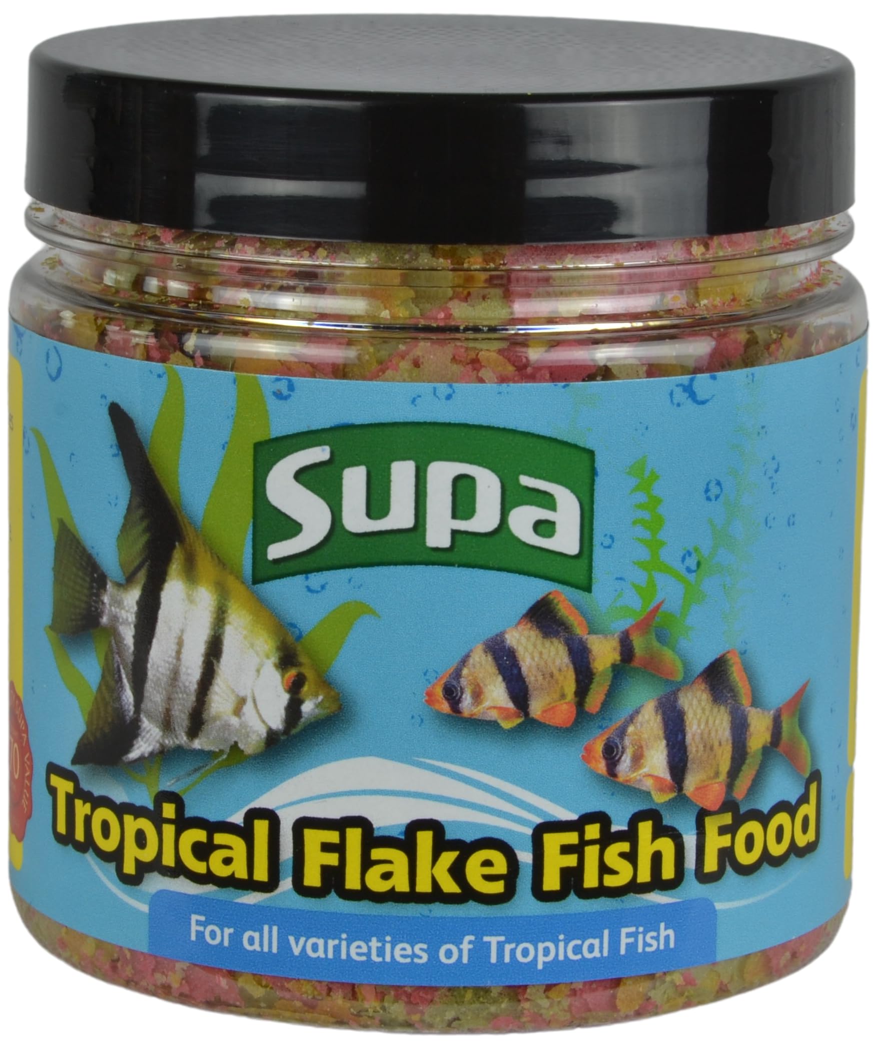 Supa Aquarium Fish Food Tropical Flake 30 grams | Premium Quality Nutritious Fish Food Offering a Complete Balanced Diet for Tropical Fish