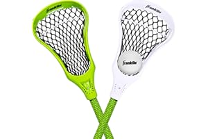 Franklin Sports Future Champs 2 Player Youth Lacrosse Sticks + Ball Set - Kids 32" Inch Beginner Backyard Practice Lax Sticks