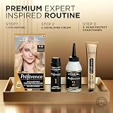 L'Oreal Paris Preference 9.13 Baikal Permanent Hair Dye 100% Grey Coverage view 3