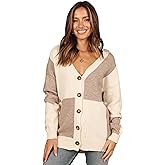 Petal & Pup Women's Millie Large Check Cardigan-Multi