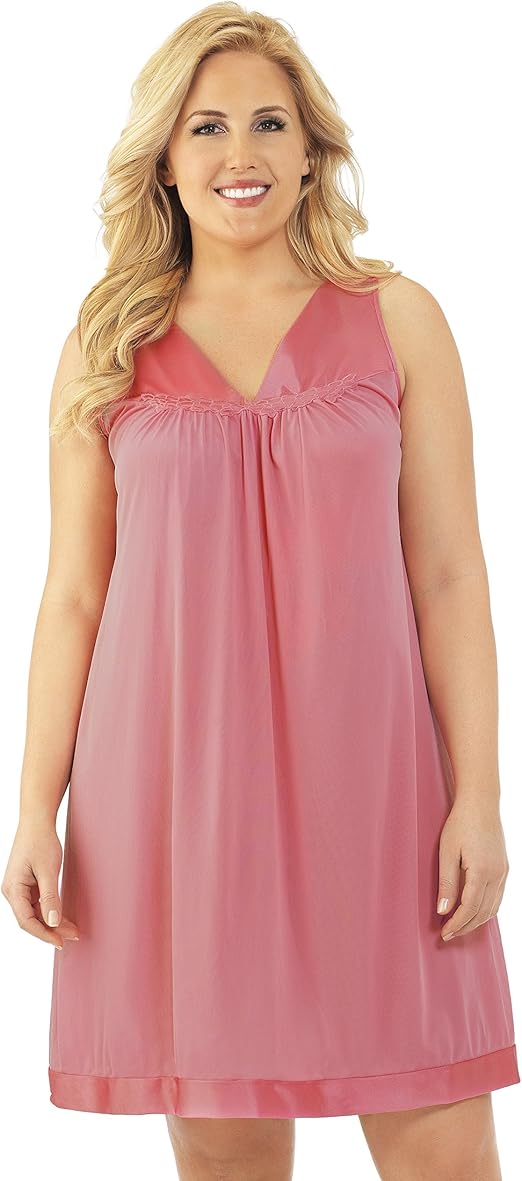 women's plus size sleep gowns