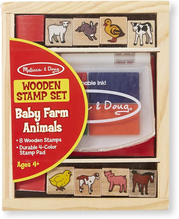 melissa and doug stamp a scene farm