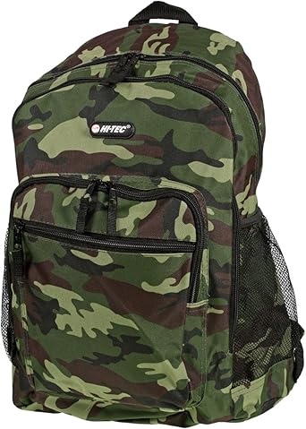 camo backpack boys