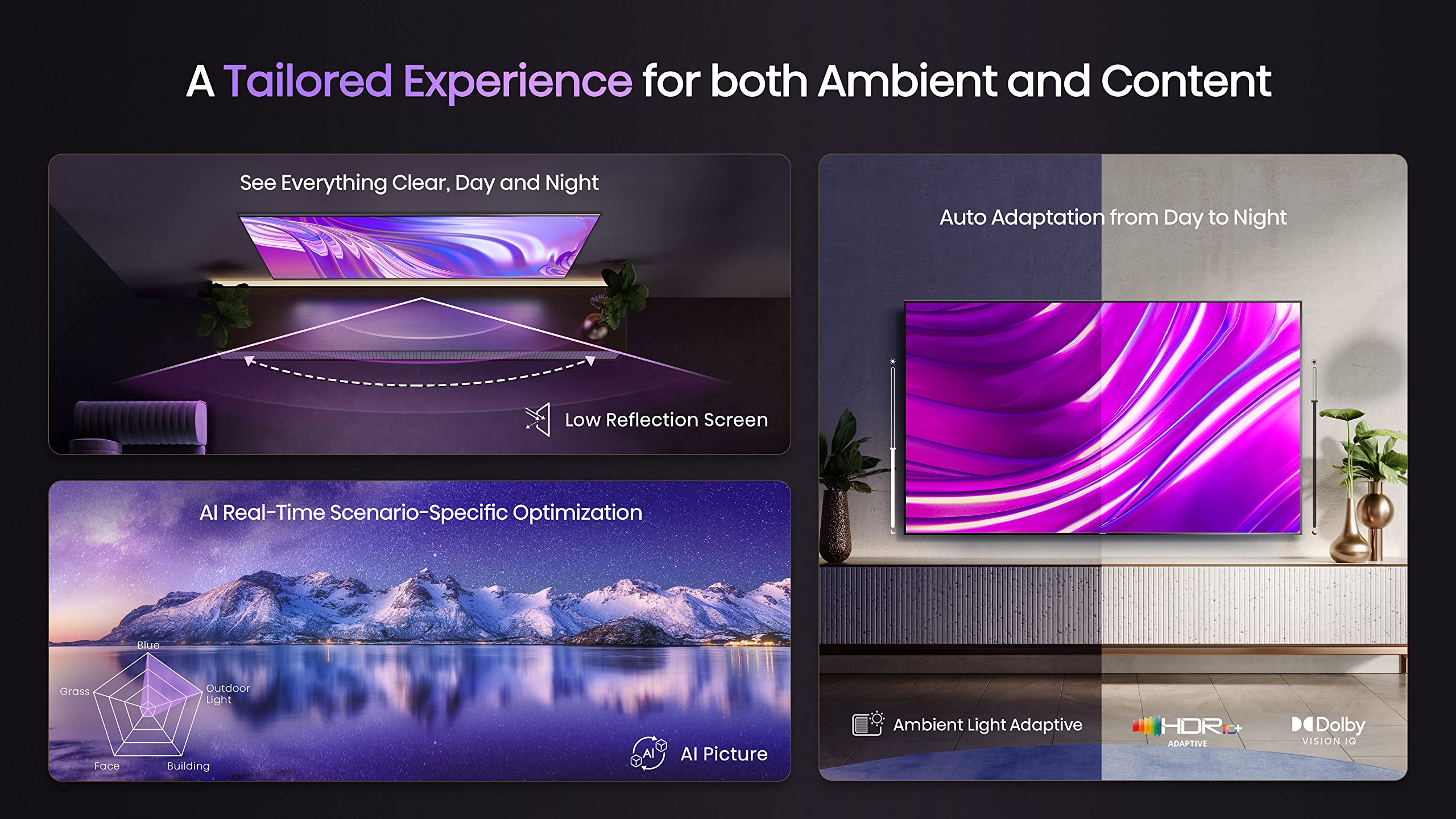 Hisense 55U8H QLED U8H Series Quantum 4K ULED Mini-LED 55-Inch Class Google Smart TV with Alexa Compatibility, Quantum Dot, 1500-Nit HDR10+, Black