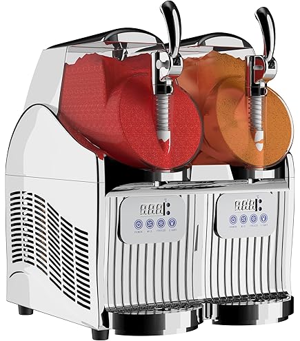 Daiquiri Machine 24L Commercial Slushie Machine Dual Tanks For