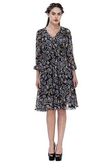 multi coloured shift dress