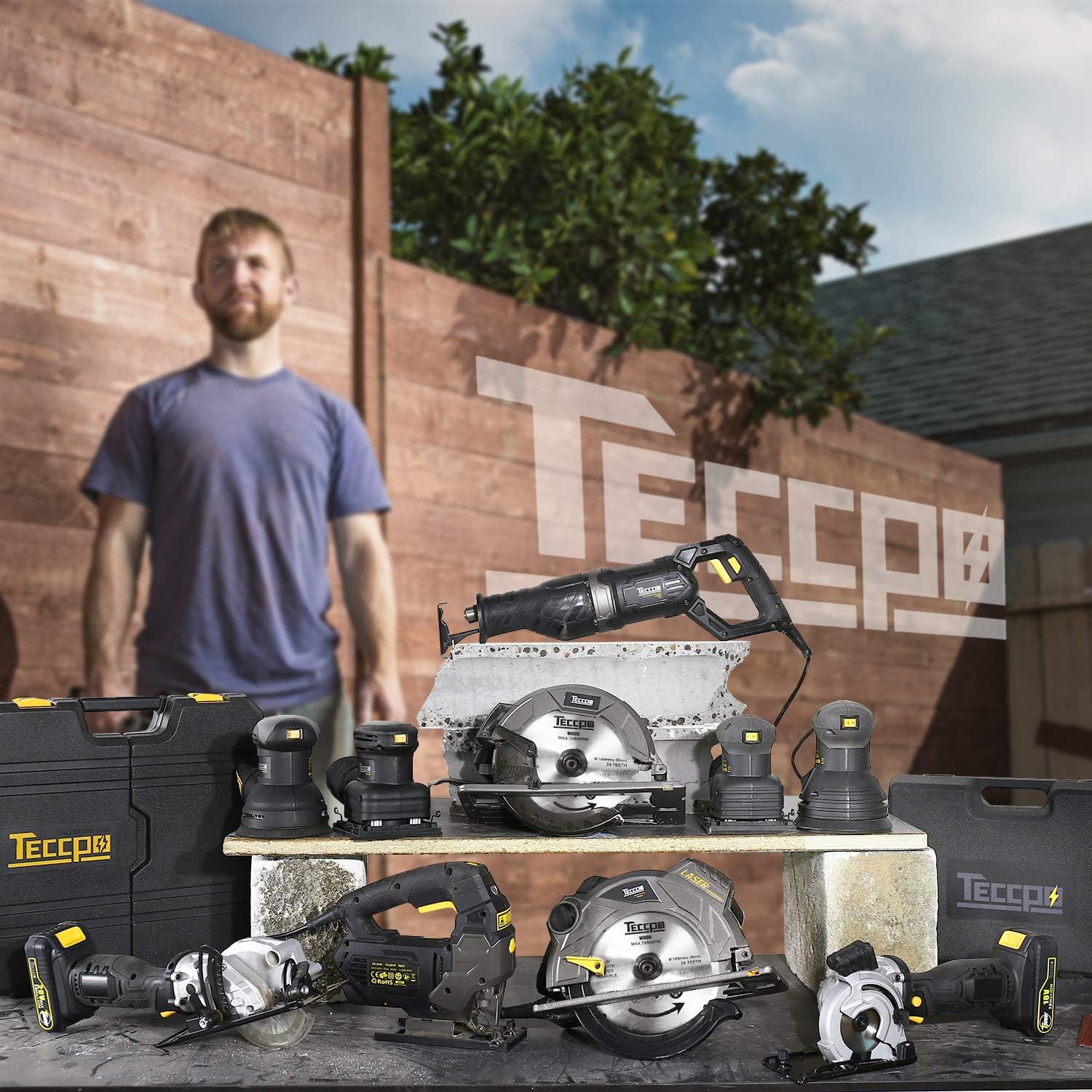 TECCPO TASS23P Finishing Sanders product image 7