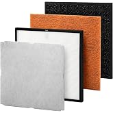 Filter-Monster Filter Replacement Kit Compatible with Rabbit Air MinusA2 | Pet Allergen air filter kit. Compatible with SPA-700A, SPA-780A, SPA-780N, and SPA-625A. 4-filter kit.