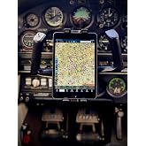 FlightPro Aviator+ Yoke Mount - iPad, Tablet and Phone Holder | 360-degree adjustable clamp, no vibration in turbulence