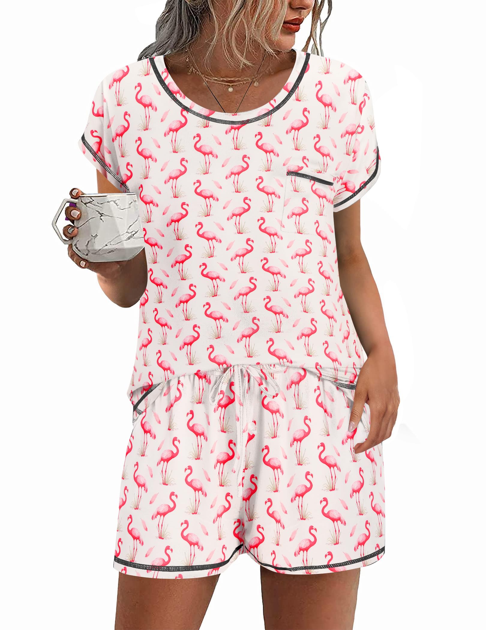 Ekouaer Ekouaer Pajamas Set For Women Soft Knit Lounge Sets (US Only) Black Friday Sales | Clothing