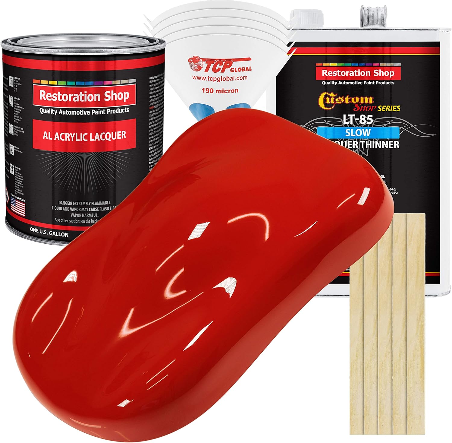 Restoration Shop Swift Red Acrylic Lacquer Auto Paint