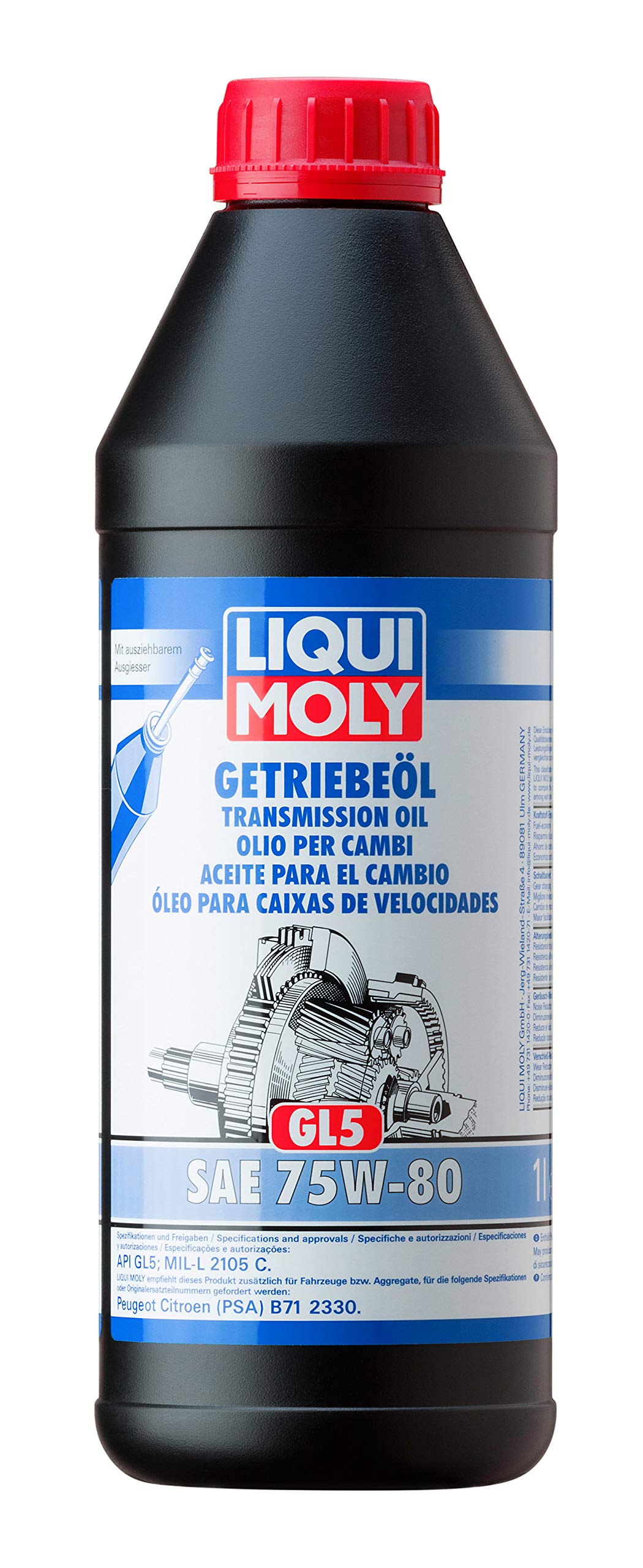 Liqui Moly 3658 Manual Transmission Oil