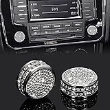 TOMALL Bling Multimedia Knob Cover Compatible with