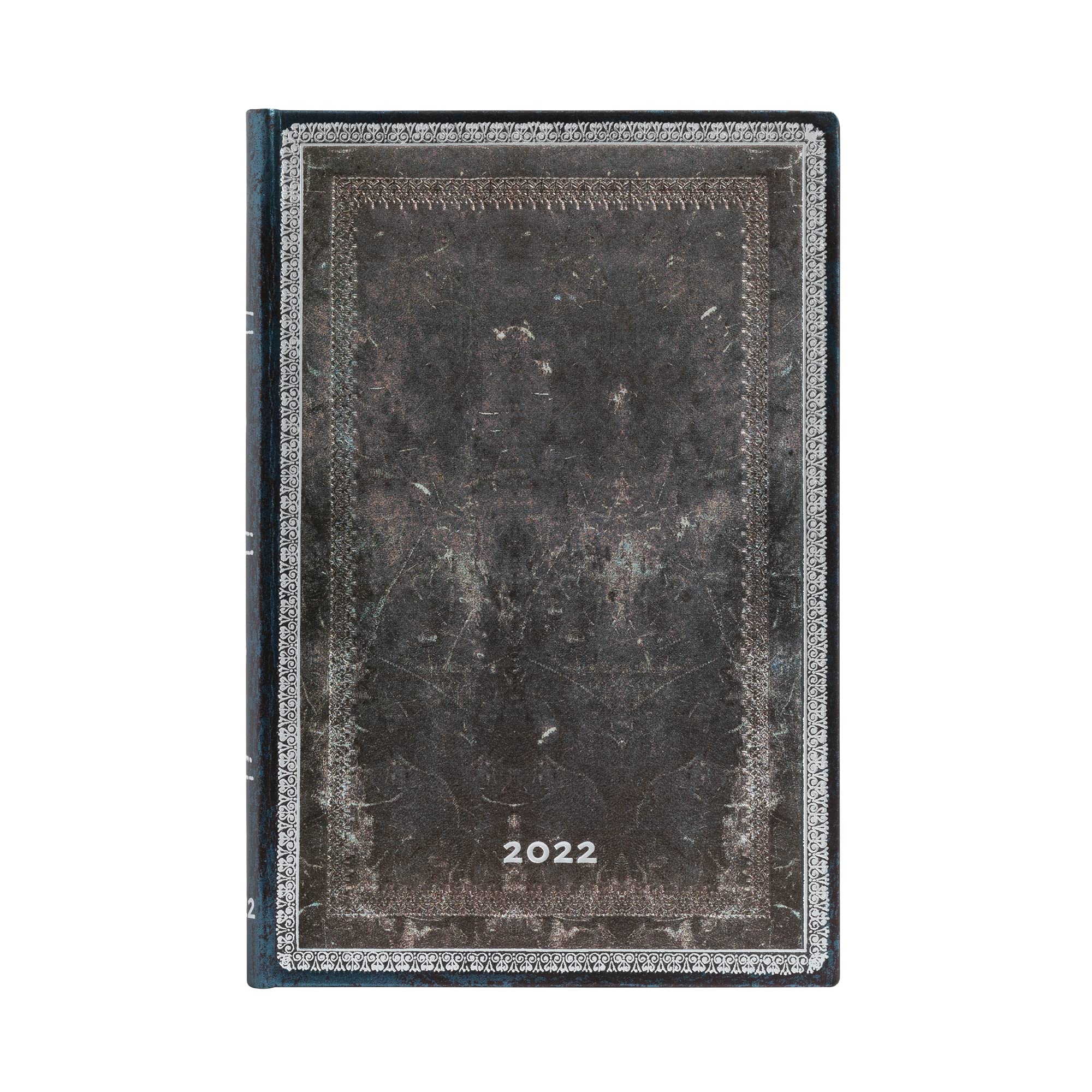 Midnight Steel 12 Month Calendar 2022