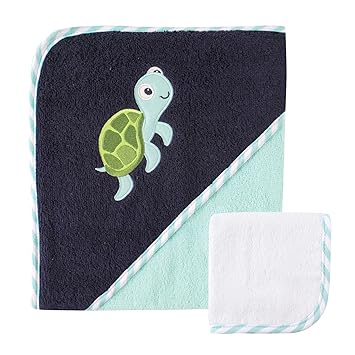 turtle hooded towel