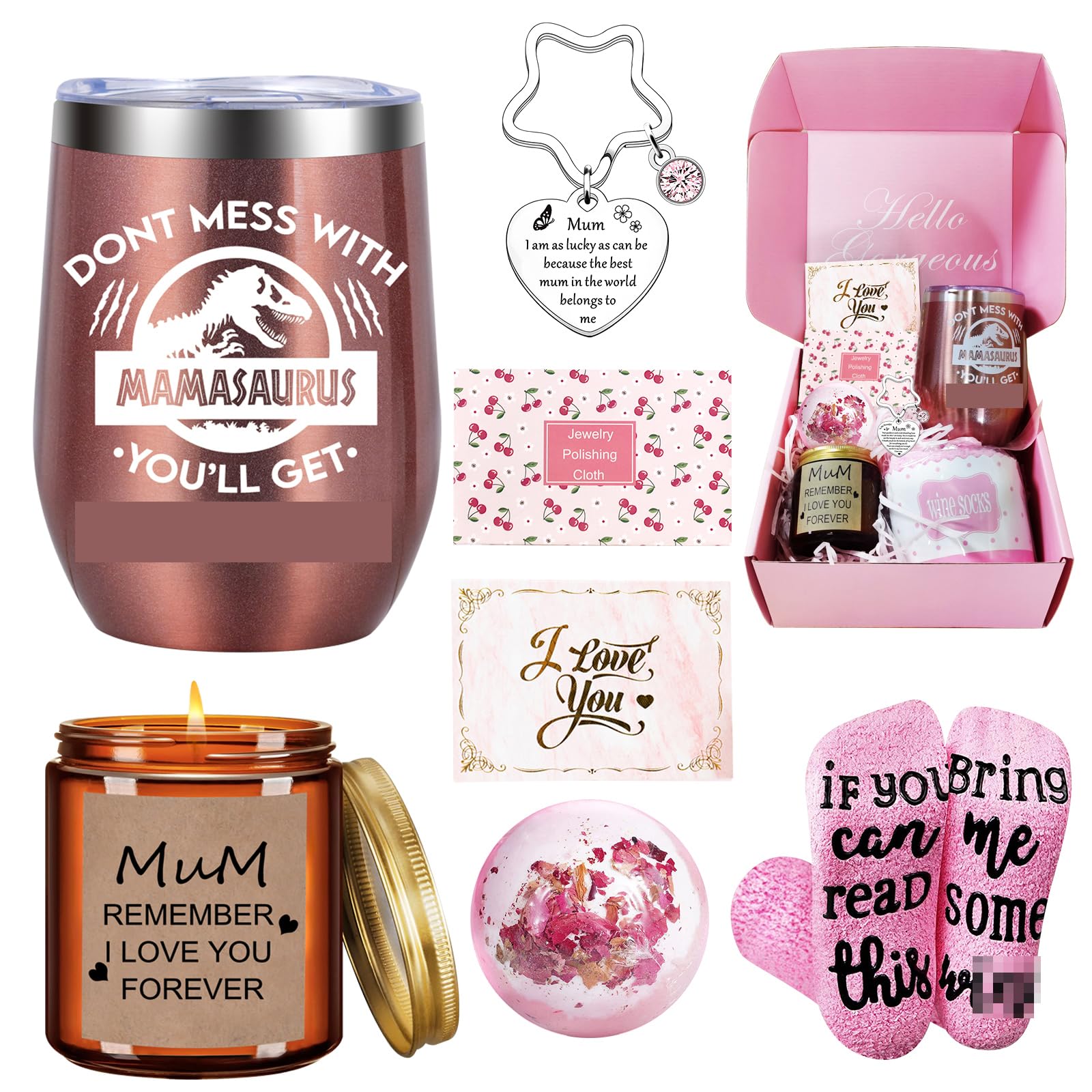 Tecanne Mothers Day Gifts - Gift for Mum from Daughter, Son, Funny Birthday Presents for New Mum, Wife