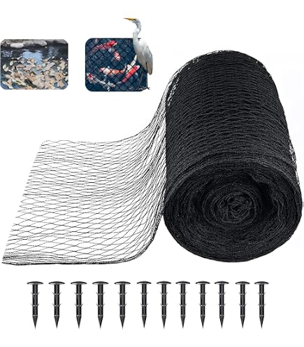 Amazon.com : DeWitt Pond Netting, 10 by 12-Feet : Pond Skimming Nets :  Patio, Lawn & Garden