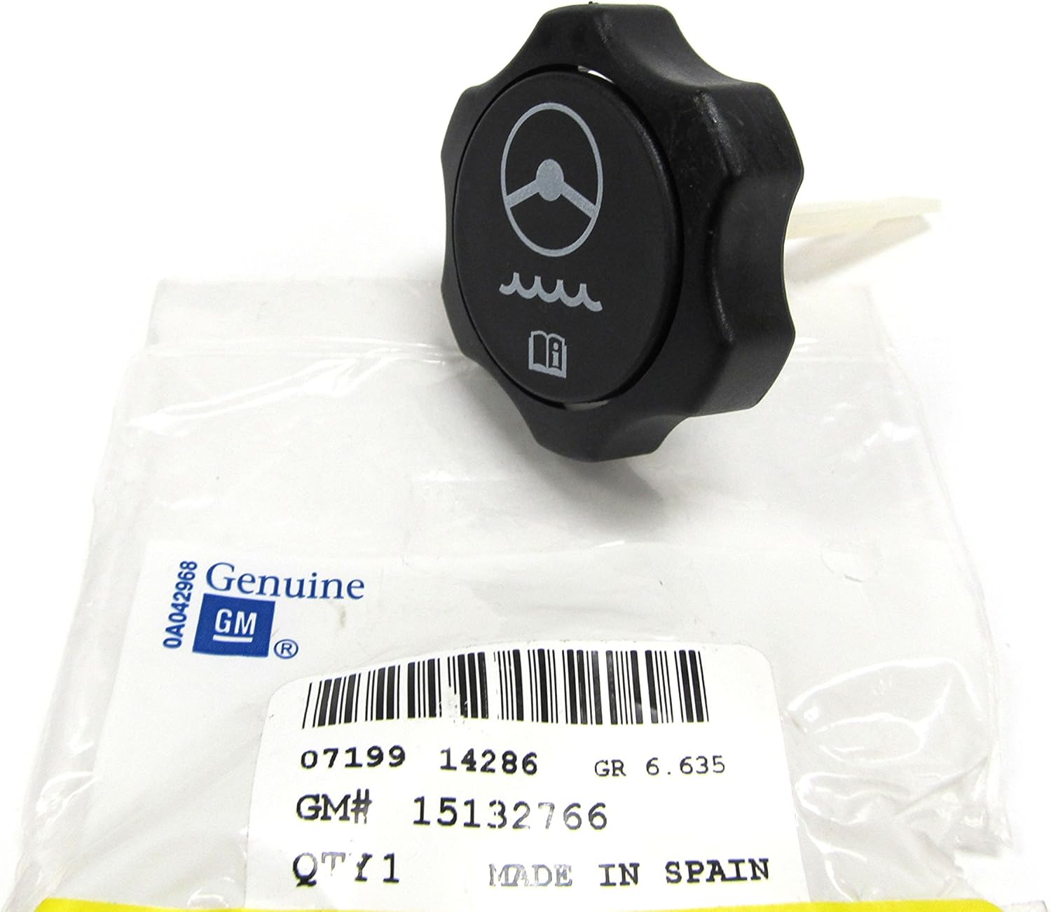 Amazon Com Oem New Power Steering Fluid Reservoir Cap 3 5 3 7l 06 10 Hummer H3 H3t 15132766 Automotive