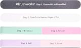 Brushworks 6 Sided Nail File Shape & Shine Buffer Block UK Brand view 8